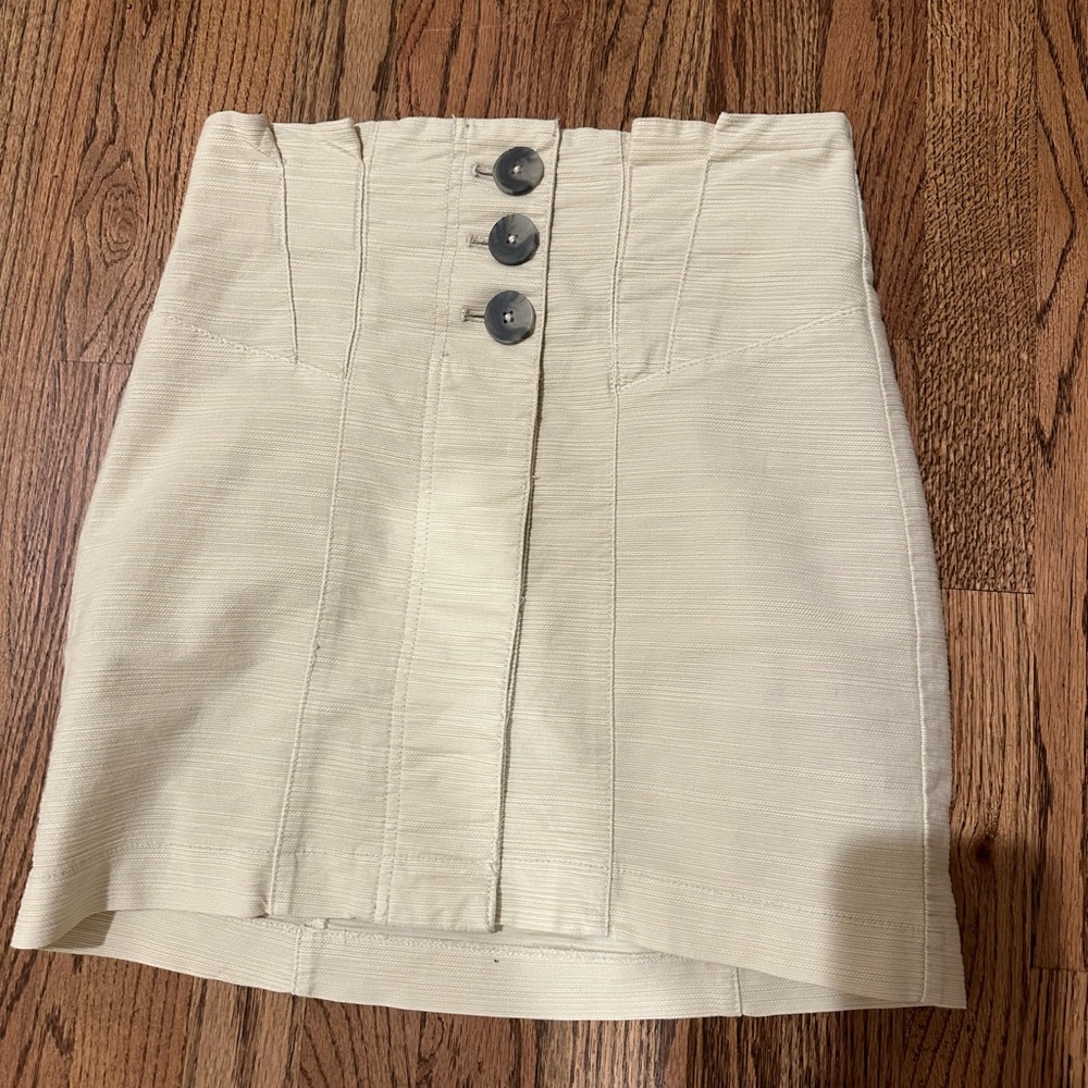 Free People Tan Skirt